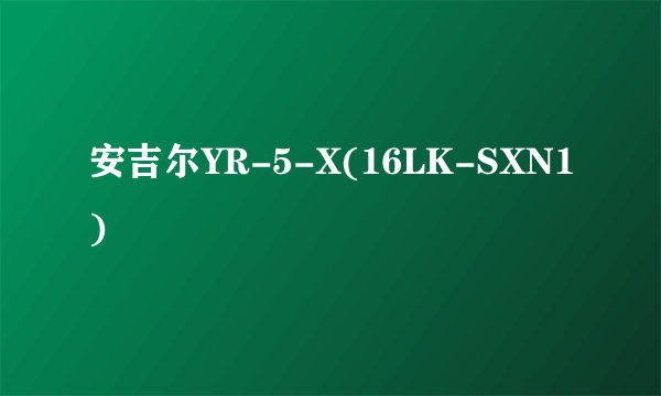 安吉尔YR-5-X(16LK-SXN1)