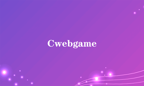 Cwebgame