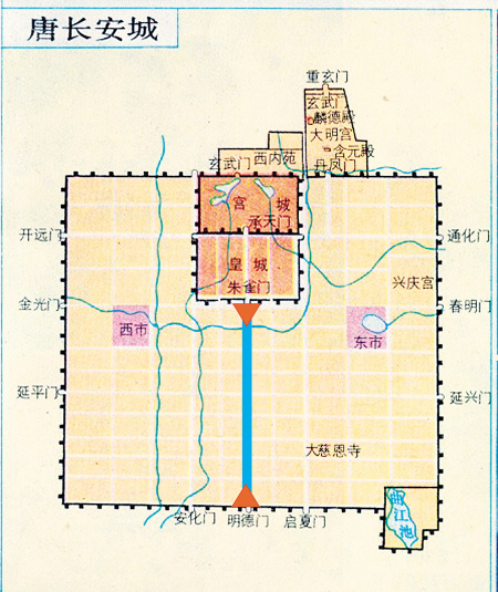 天街（隋唐京师长安城天街）