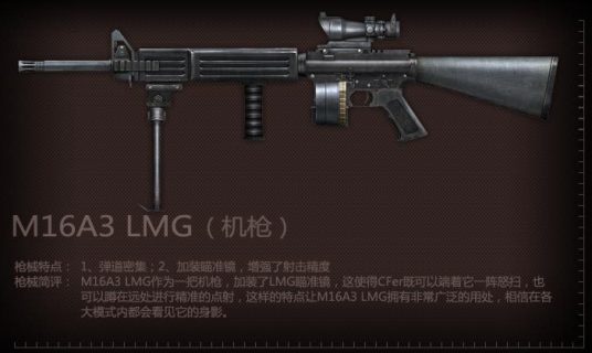 M16A3 LMG