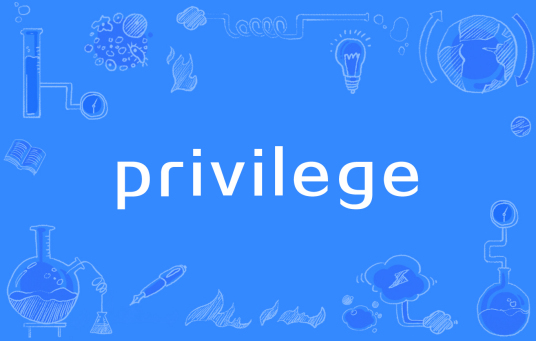 privilege（网络流行词）