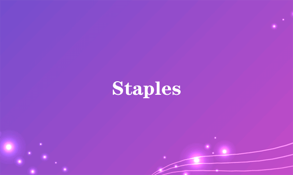 Staples