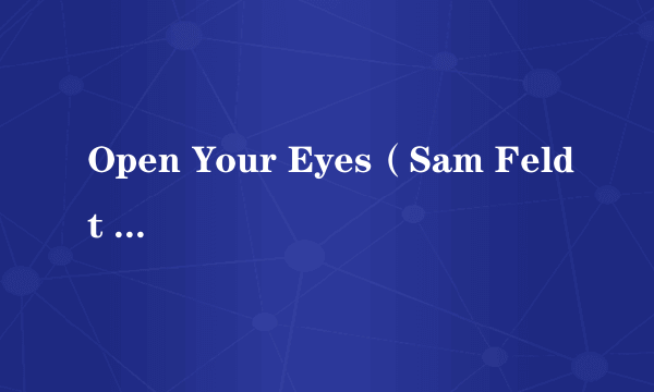 Open Your Eyes（Sam Feldt / Hook N Sling演唱歌曲）