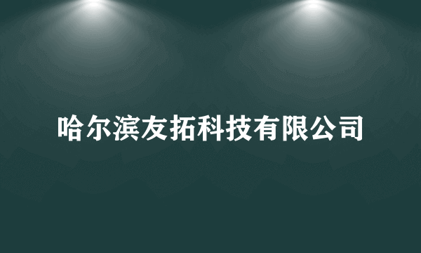 哈尔滨友拓科技有限公司