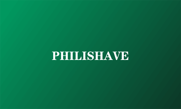 PHILISHAVE