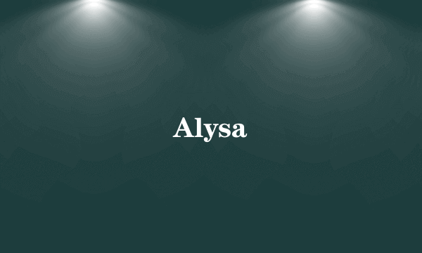 Alysa