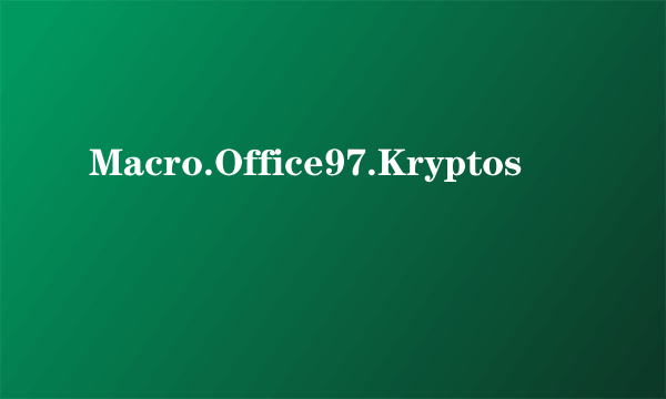 Macro.Office97.Kryptos