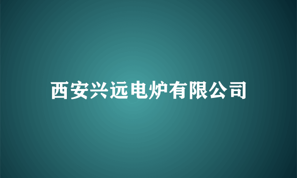 西安兴远电炉有限公司