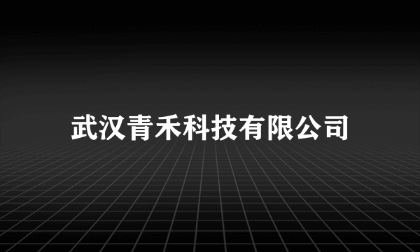 武汉青禾科技有限公司