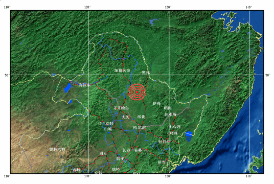 1·15五大连池地震