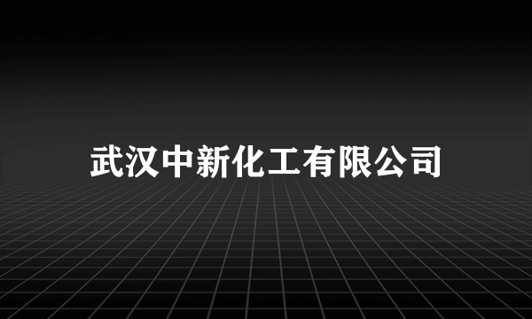 武汉中新化工有限公司