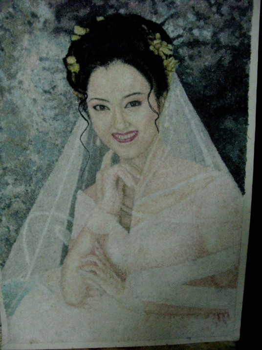 丝彩画