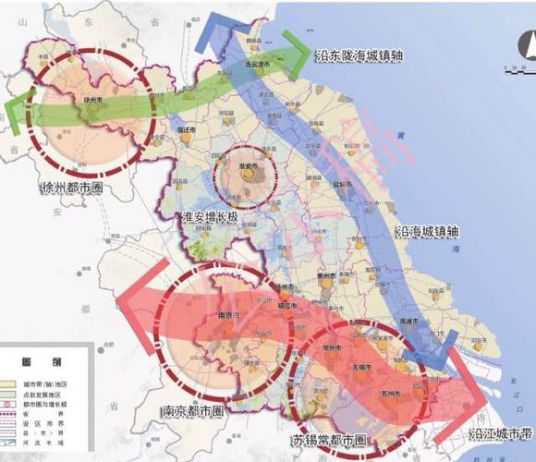 江苏长江经济带