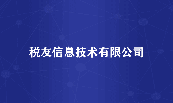 税友信息技术有限公司