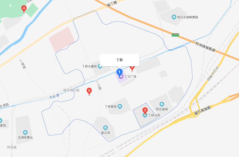 丁桥位于杭州市江干区西北部,距市中心10公里 