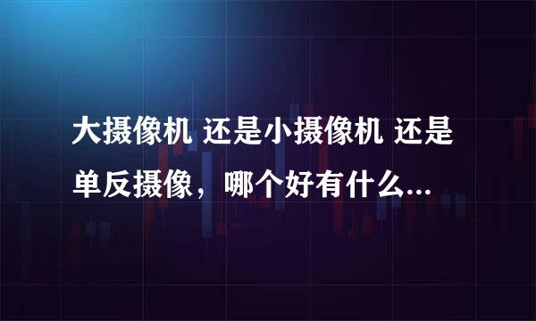 大摄像机 还是小摄像机 还是单反摄像，哪个好有什么区别，告知下。