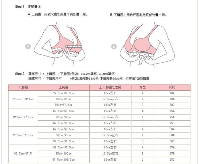 4090内衣是多大号型？