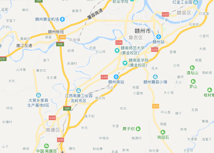 江西省赣州市分几个区？分别是什么区？