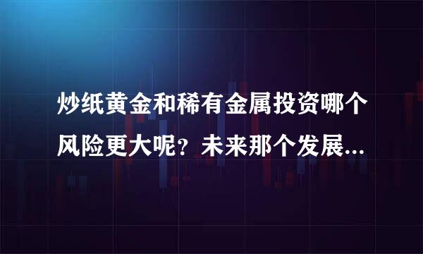 炒纸黄金和稀有金属投资哪个风险更大呢？未来那个发展有优势呢？