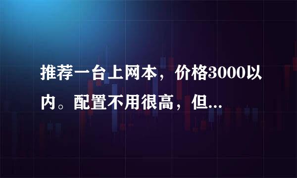 推荐一台上网本，价格3000以内。配置不用很高，但是要品牌，三星戴尔什么的，最好不要国产的……