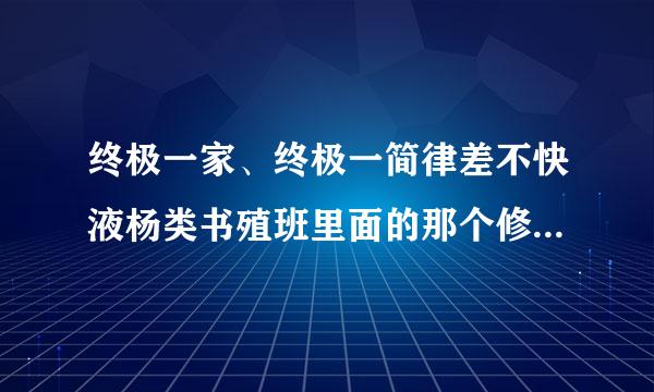 终极一家、终极一简律差不快液杨类书殖班里面的那个修的战力指数站总反征宁村素谁是多少？