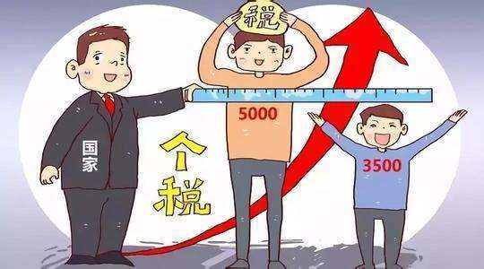 个来自税起征点5000的计算公式？