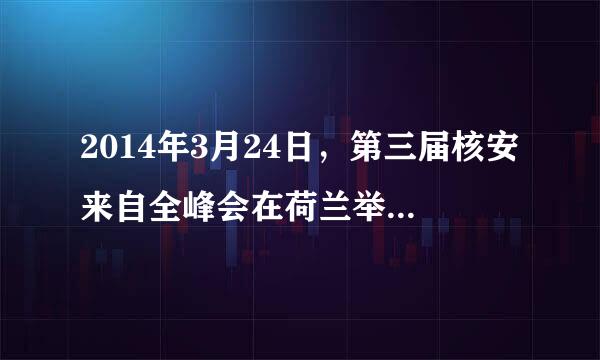 2014年3月24日，第三届核安来自全峰会在荷兰举行，与会...