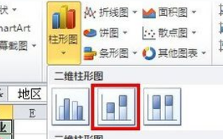 如何在EXCEL中插入包含关系的堆积柱状图