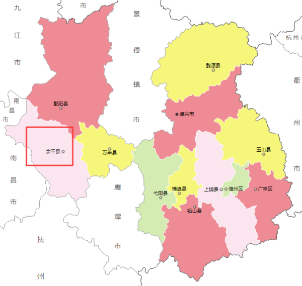 余样若财指干属于哪个城市