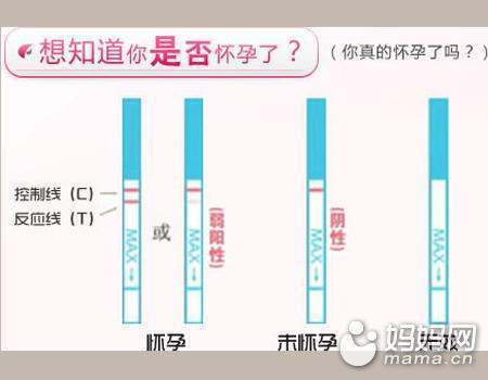 验孕棒一来自深一浅图解