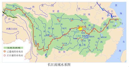 长江及黄河走向图片资料