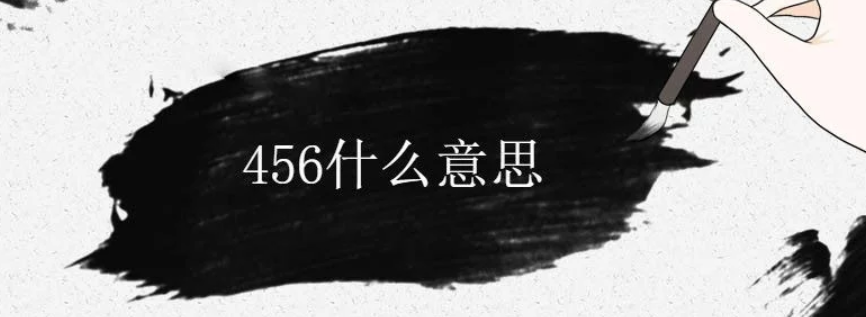 456什么意思