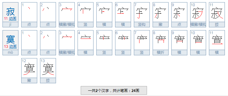 寂寞的意思