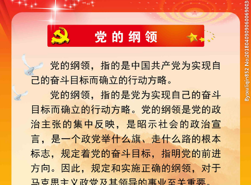 党的纲领是什么