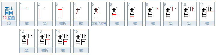 醋的读音