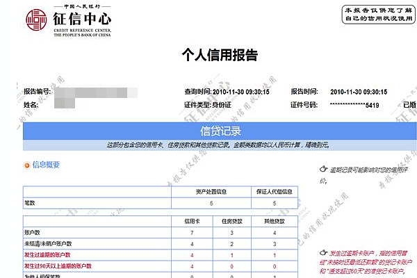 个人征信网上查询怎么查信用