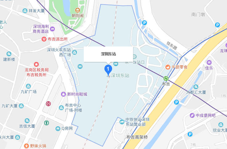 深圳东火车站在哪个地方
