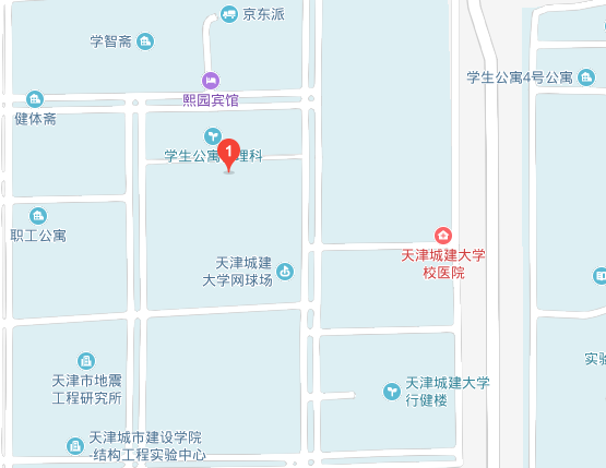 天津城建大学的学校地址