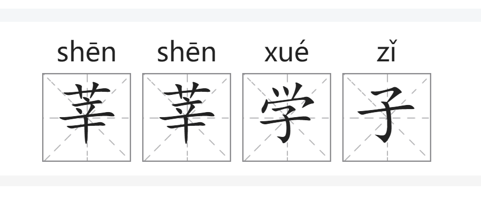 芊芊学子和莘莘学子的区别是什么？