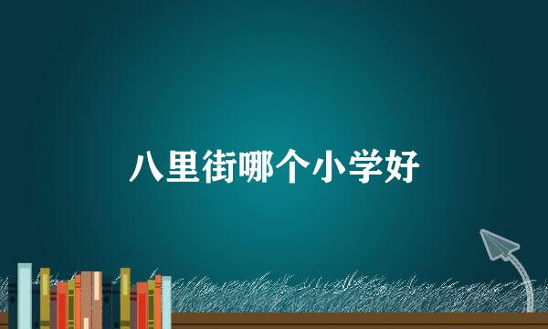 八里街哪个小学好