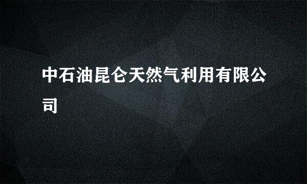 中石油昆仑天然气利用有限公司