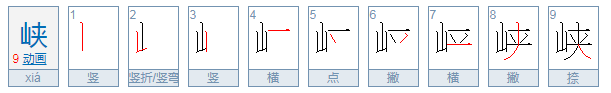 咽峡读jia还是xia