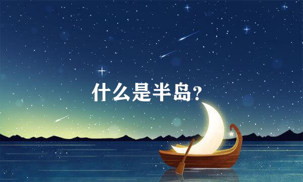 什么是半岛？