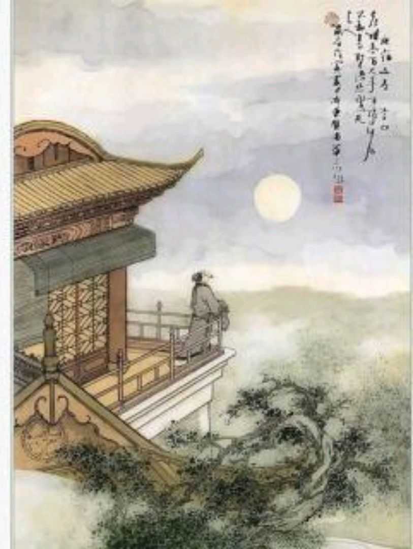 李白所做夜宿山寺诗句