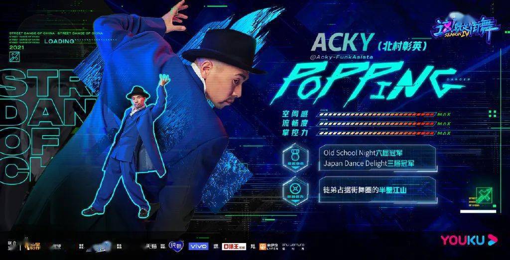 街舞队长集体致敬Acky，Acky在街舞界的地位如何？