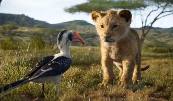 《狮子王》电影只有一个镜头是实拍，看电影能看出来是假的吗？