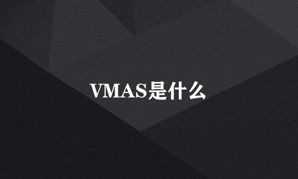 VMAS是什么