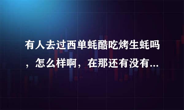 有人去过西单蚝酷吃烤生蚝吗，怎么样啊，在那还有没有值得一吃的食物