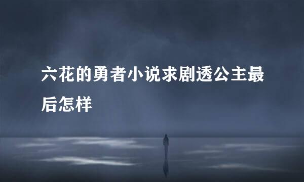 六花的勇者小说求剧透公主最后怎样