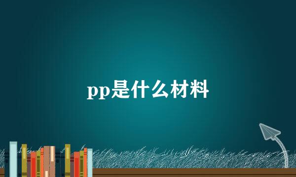 pp是什么材料